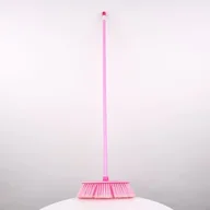 Miotły, szufle, mopy - Komplet szczotka do zamiatania + kij 120 cm Candy - miniaturka - grafika 1