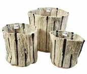 Donice - Osłonki/Worki Belldeco Boho 3 szt. A - miniaturka - grafika 1