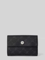 Portfele - Portfel ze wzorem z logo model ‘cosma’ - miniaturka - grafika 1