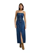 Sukienki - abiti donna lee 112363487 maxi dress denim - LEE - miniaturka - grafika 1