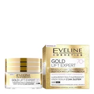 Serum do twarzy - GOLD LIFT EXPERT LUKSUSOWY MULTI-NAPRAWCZY KREM-SERUM 70+ - miniaturka - grafika 1