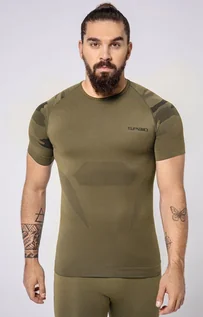 Koszulki sportowe męskie - SPAIO K/R TACTICAL koszulka męska, Kolor zielony, Rozmiar 2XL, Spaio - grafika 1