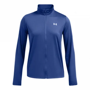 Damska bluza treningowa rozpinana bez kaptura Under Armour Tech Full Zip - niebieska - UNDER ARMOUR - Bluzy sportowe damskie - miniaturka - grafika 1