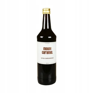 MOUNT CARAMEL HANDMADE SYROP CZEKOLADOWY BEZ KONSERWANT��W 1000ml - Syropy i koncentraty owocowe - miniaturka - grafika 1