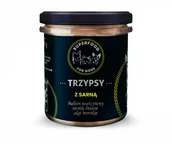 Mokra karma dla psów - HAPPY SNACKY TRZYPSY WIEPRZOWINA Z SARNĄ 300G - miniaturka - grafika 1