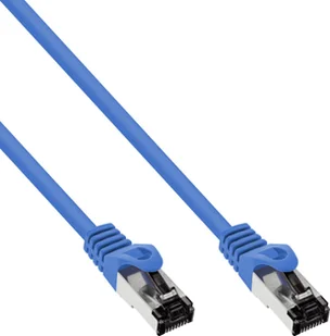 InLine InLine® Patch Cable S/FTP PiMF Cat.8.1 halogen free 2000MHz blue 15m - Patchcordy - miniaturka - grafika 1