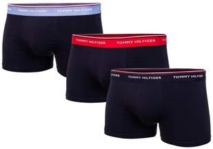Tommy  Hilfiger Bokserki Męskie Trunk 3 Pary Black Um0Um01642 0Wc L - Majtki męskie - miniaturka - grafika 1