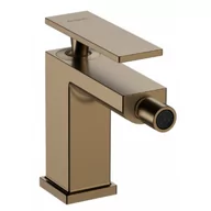 Baterie bidetowe - HANSGROHE 73200140 Tecturis E Jednouchwytowa bateria bidetowa z kompletem odpływowym Brąz Szczotkowany - miniaturka - grafika 1