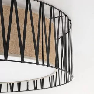 Okrągła lampa sufitowa, abażurowy plafon TK 4556 z serii HARMONY - Lampy sufitowe - miniaturka - grafika 3