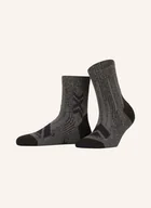 Skarpetki damskie - X-Socks Skarpety Trekkingowe Hike Perform Merino Ankle schwarz - miniaturka - grafika 1