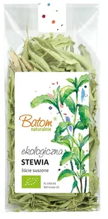 Batom Józef Leśniak,ul. Fieldorfa Nila 17, 31-209 Stewia liście suszone BIO 20 g 000-518D-678AE - Cukier i słodziki - miniaturka - grafika 2
