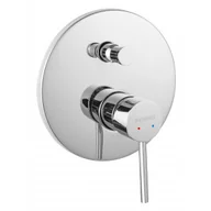 Baterie podtynkowe - FERRO BFI7P FIESTA bateria natryskowa podtynkowa, 2-funkcyjna, chrom - miniaturka - grafika 1