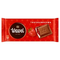 Czekolada - Wawel Czekolada mleczna nadziewana truskawkowa 100 g - miniaturka - grafika 1