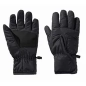 Rękawiczki dla dzieci - Rękawice zimowe dla dziecka Jack Wolfskin EASY ENTRY GLOVE K black - 116 - miniaturka - grafika 1