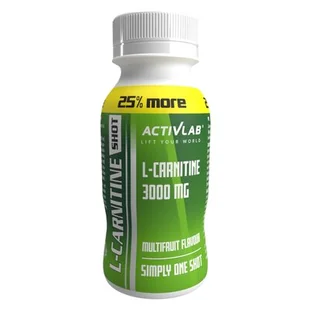 Activita Spalacz tłuszczu L-Carnitine Shot 80 ml - Spalacze tłuszczu - miniaturka - grafika 1