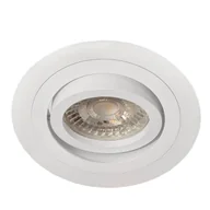 Lampy sufitowe - Reflektor podtynkowy Tochi 3025 Brosline ruchomy oczko metalowy biały - miniaturka - grafika 1