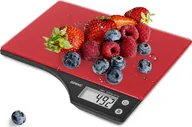 Wagi kuchenne - Duronic KS350 szklana 5 kg Czerwona - miniaturka - grafika 1