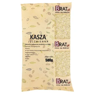 Kasza JĘCZNIENNA Średnia 500g Wysoka JAKOŚĆ Produkt NATURALNY - Kasza - miniaturka - grafika 1