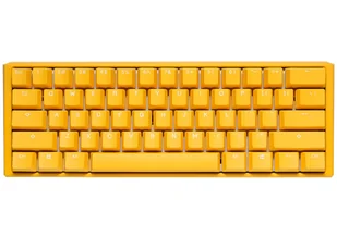Ducky One 3 Yellow Mini klawiatura Gaming USB Niemiecki Żółty DKON2161ST-PDEPDYDYYYC1 - Klawiatury - miniaturka - grafika 1