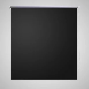 vidaXL Roleta przeciwsłoneczna 140 x 230 cm czarna - Rolety - miniaturka - grafika 1