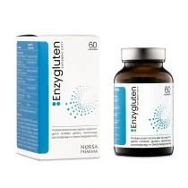 Norsa Pharma Enzygluten suplement diety 60 kaps. - Układ pokarmowy - miniaturka - grafika 1