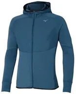 Kurtki i kamizelki sportowe damskie - MIZUNO Kurtka do biegania hybrydowa WARMALITE HYBRID Blue Wing Teal - miniaturka - grafika 1