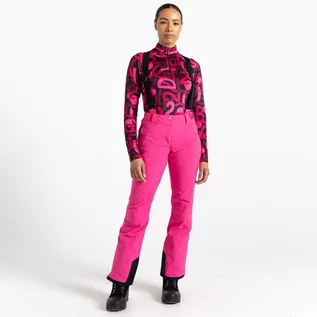 Spodnie damskie - Dare 2b - Damskie Spodnie Narciarskie Effused II Różowy, Rozmiar: 42R - grafika 1