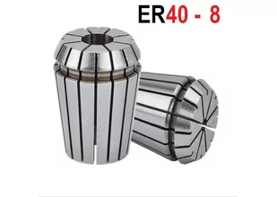 Tuleja zaciskowa ER40 - 8mm Tulejka precyzyjna CNC - Tuleje - miniaturka - grafika 1