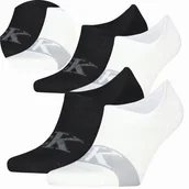 Skarpetki męskie - Skarpetki skarpety stopki Calvin Klein Jeans 2 pary 40-46 biały - miniaturka - grafika 1