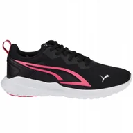 Buty sportowe damskie - Buty damskie Puma All-Day Active czarno-różowe 386269 09 :38,5 - miniaturka - grafika 1