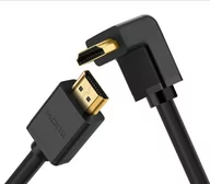 Kable - UGREEN Kabel HD103 Kabel HDMI HDMI Kątowy 4K 1m czarny 10120 - miniaturka - grafika 1