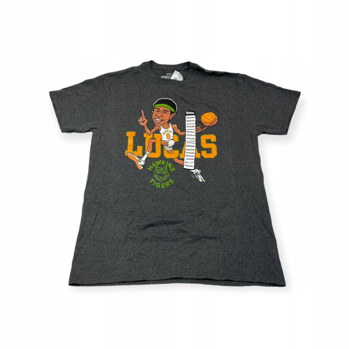Koszulka T-shirt męski okrągły dekolt SPENCER'S STRANGER THINGS M