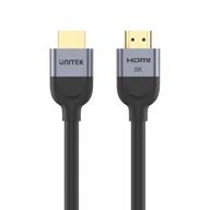 Kable - Unitek Kabel HDMI 2.1 8K 60Hz, czarny, 2m - miniaturka - grafika 1
