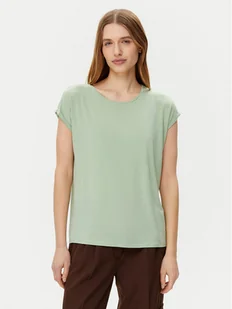 Vero Moda T-Shirt Ava 10284468 Zielony Regular Fit - Koszulki i topy damskie - miniaturka - grafika 1