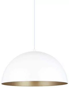 Vela D40 lampa wisząca 1-punktowa biała/złota A8001XL-WH - Lampy sufitowe - miniaturka - grafika 1