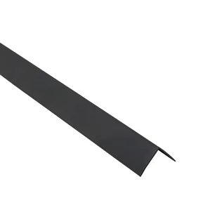 Standers Kątownik pvc 2.6m 20x20x1 mm matowy czarny - Panele ścienne i boazeria - miniaturka - grafika 1