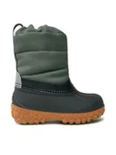 Buty dla dziewczynek - Reima Śniegowce Loskari 5400124A Zielony - miniaturka - grafika 1