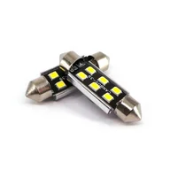 Żarówki samochodowe - motoLEDy żarówka LED SV8.5 C3W C5W C10W rurka 12-24V CANBUS 39mm 510 - miniaturka - grafika 1