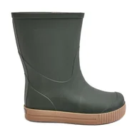 Buty dla dziewczynek - Lemigo Dziecięce Kalosze Wave Gokids 979 Zielone - miniaturka - grafika 1
