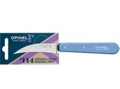 Noże - Opinel Nóż do jarzyn No. 114 zakrzywione ostrze ze stali nierdzewnej z uchwytem z drewna bukowego 254394 - miniaturka - grafika 1