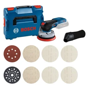 Bosch GEX 18V-125 0*AH + AKC - Szlifierki i polerki - miniaturka - grafika 1