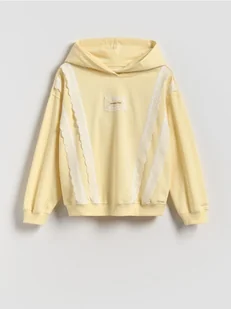 Reserved - Bluza z haftem - jasnożółty - Bluzy dla dziewczynek - miniaturka - grafika 1