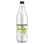 Napoje gazowane - Kinley Zero Sugar Elderflower Tonic Napój gazowany 1 l - miniaturka - grafika 1