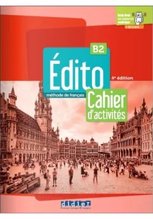 Edito B2 ćwiczenia + online ed.2022 - Książki do nauki języka francuskiego - miniaturka - grafika 1