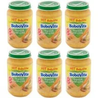 Dania dla dzieci - BoboVita Krupniczek z cielęciną po 8 miesiącu Zestaw 6 x 190 g - miniaturka - grafika 1