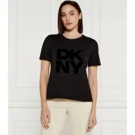 Bluzki damskie - DKNY Bluzka Regular Fit - miniaturka - grafika 1