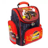 Plecaki szkolne i tornistry - Tornister szkolny A-1 Hot Wheels - miniaturka - grafika 1