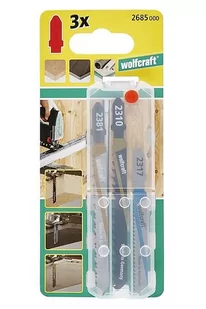 3 brzeszczoty Wolfcraft - uchwyt T WOLFCRAFT - Brzeszczoty - miniaturka - grafika 1