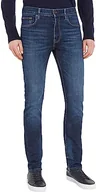 Spodenki męskie - Tommy Hilfiger Męskie spodnie jeansowe Slim Bleecker Pstr Morton Indigo, Morton Indigo, 36W / 36L - miniaturka - grafika 1