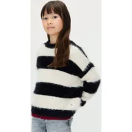 Swetry dla dziewczynek - Calvin Klein Jeans Sweter Regular Fit - miniaturka - grafika 1